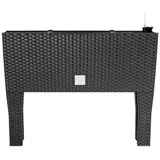 DEUBA Hochbeet 60 x 25 x 46 cm Anthrazit