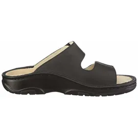 Berkemann Herren Luis Pantoletten, Schwarz Schwarz 050, 46.5 EU