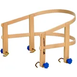 Colint Schlittenlehne Lehne COLINT SLT 10015 Holz Rodel Schlitten Davos Hörner Kinder