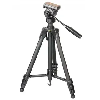 Nedo Aluminium Kurbelstativ - leichte Ausführung - mit Neigekopf - Nutzhöhe 59 bis 166 cm
