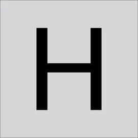 RZB Buchstabe "H" 99224.003.H
