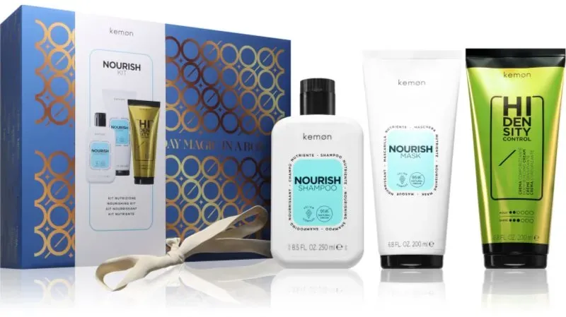 Kemon Group Nourish Kit Geschenkset zum nähren und Feuchtigkeit spenden für Damen