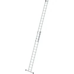PROREGAL Sprossen-Schiebeleiter mit Standard-Traverse 2x15 Sprossen