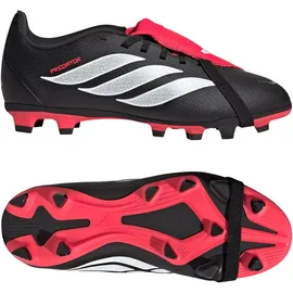 adidas Predator Club Fold-Over Tongue MG Fußballschuhe Kinder core black/cloud white/lucid red 32