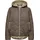 Only Steppjacke ONLY "ONLMIKI HOOD QUILT JACKET CC OTW", Damen, Gr. XS, walnut detail:oxford tan, Steppware, Obermaterial: 100% Nylon, unifarben, Po-bedeckend, Jacken Steppjacke, mit seitlichem Kordelzug am Saum
