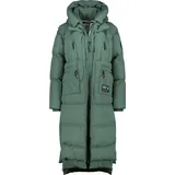 Alife & Kickin alife and Kickin RihannaAK A Puffer Coat Damen Steppjacke, Winterjacke gefütterte Jacke – Grün XL