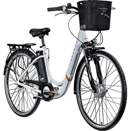 Zündapp Z517 28 Zoll RH 48 cm Damen weiß/orange