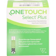 ONETOUCH Select Plus Blutzucker Teststreifen 50 St.