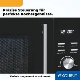 Exquisit MW8023-F-240DIG Schwarz