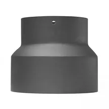 raik Rauchrohr Reduzierung 150 mm - 130 mm Stahl 2 mm Gussgrau