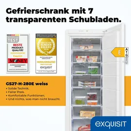 Exquisit GS27-H-280E weiß