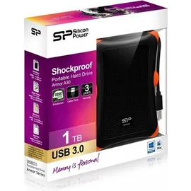 Silicon Power Armor A30 1 TB USB 3.2 schwarz/orange SP010TBPHDA30S3K