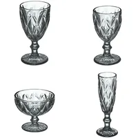 Relaxdays Gläser Set 0,3 l 6-tlg.