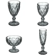 Relaxdays Gläser Set 0,3 l 6-tlg.