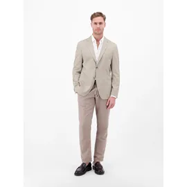 Lerros Jerseysakko "Jerseyblazer in Strickoptik", Herren, Gr. 26, kitt, 82% Polyester, 11% Viskose, 7% Elasthan, Sakkos