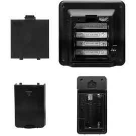 casativo WLAN-Wetterstation mit Aussensensor Schwarz 21