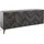 LEONIQUE Sideboard »Nanterie«, Kommode mit Fischgrätenmuster, Breite 176,5 cm grau