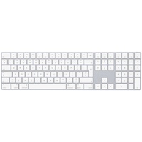 Apple Magic Keyboard mit Touch ID und Ziffernblock silber/weiß MK2C3DK/A