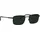 Eschenbach TITANflex Sonnenbrille Modell 824132 Form Karree/Eckig, Logoschriftzug auf Bügel, Titanflexfassung schwarz