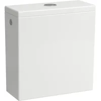 Laufen Kartell Spülkasten für Stand-WC-Kombination 824337, Zwei-Mengen-Spülung, Wasseranschluss seitlich,