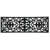 Relaxdays Stufenmatte 75 x 25 cm Schwarz