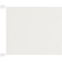 VidaXL Senkrechtmarkise Weiß 60x1200 cm Oxford-Gewebe