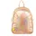 Cepewa Mini-Rucksack Metallic Roségold
