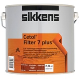Sikkens SIKCF7PDO 2,5 l Cetol Filter 7-Plus, durchscheinende Holzlasur, dunkle Eiche