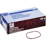 Alco Gummiband Naturkautschuk 6x200mm rot 1000g