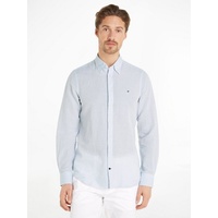 Tommy Hilfiger Langarmhemd »CL W-CO LINEN SOLID SF SHIRT«, Gr. 38 - N-Gr, Light Blue, , 81081320-38 N-Gr