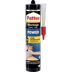 Pattex Montage Power 370g Kartusche, weiß ( Inh.12 Stück )