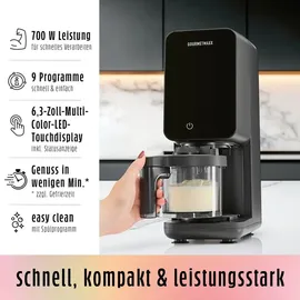 GOURMETmaxx SmoothUp Touch Schwarz 700 ml