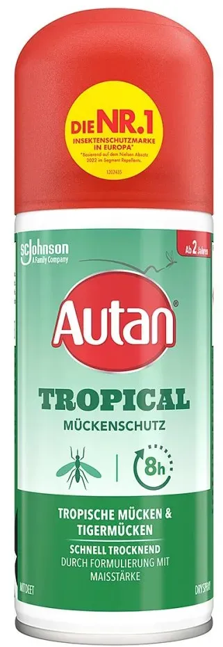 Autan Tropical Dry Spray