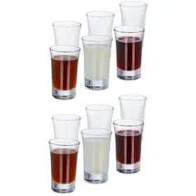 Relaxdays Schnapsglas 4 cl 24-tlg.