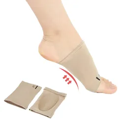 1 Paar Plattfüße-Polster, orthopädisches Plantarfasziitis-Fußgewölbe-Stützkissen
