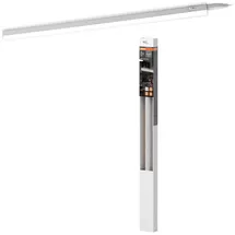osram homelighting LED Switch Batten Schlanke LED-Lichtleiste mit eingebautem Schalter 600 mm 8W 4000K in Weiß, zu nahtlosen Lichtbändern verbindbar, IP20-Schutz, für Unterbaubeleuchtung innen