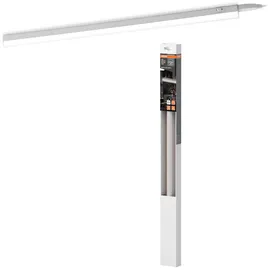 osram homelighting LED Switch Batten Schlanke LED-Lichtleiste mit eingebautem Schalter 600 mm 8W 4000K in Weiß, zu nahtlosen Lichtbändern verbindbar, IP20-Schutz, für Unterbaubeleuchtung innen