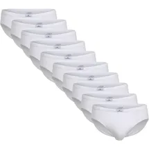 Götzburg Slip unifarben weiß M 10er Pack