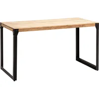 FineBuy Esszimmertisch FineBuy 120 cm Esstisch Akazie Holz Massiv