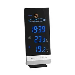 TFA® LUMAX 35.1093 Wetterstation schwarz