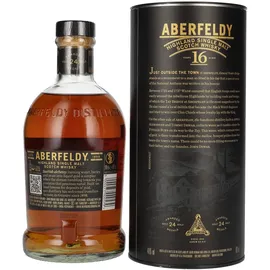 Aberfeldy 16 Years Highland Single Malt Scotch 40% vol 0,7 l Geschenkbox