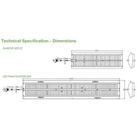 hortiONE 420 LED 150 Watt