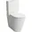 Laufen Meda Stand-WC-Kombination mit WC-Sitz Weiß