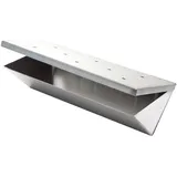 Edelstahl Räucherbox Smokerbox V-Form Dreiecksform - Gasgrill Holzkohlegrill BBQ