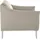 W.Schillig Cocktailsessel sally Leder 84 x 78 x 84 cm Grau mit Kissen