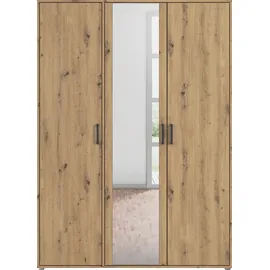 Rauch Drehtürenschrank VOYAGER 140 x 194 x 53 cm Braun
