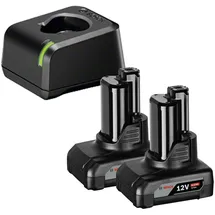 Bosch Akku-Starter-Set GBA 12 Volt 2 Stück