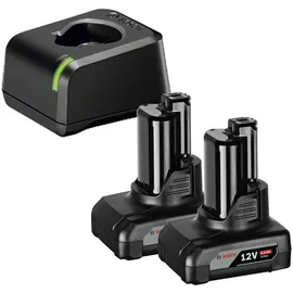 Bosch Akku-Starter-Set GBA 12 Volt 2 Stück