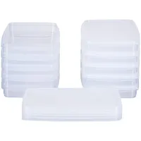 MiraHome Gefrierdosen 10x0,5L Durchsichtig – Vorratsdosen mit Deckel luftdicht – Transparente Frischhaltedosen mit Deckel – Aufbewahrungsbox Küche für Mealprep & Organisation – Austrian Quality