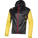 La Sportiva Blizzard Windbreaker Jacke - Black / Yellow - L